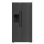 Refurbished Hotpoint HPG2 6574W XBR5UK Dual No Frost American Fridge Freezer with FreshShield - Inox