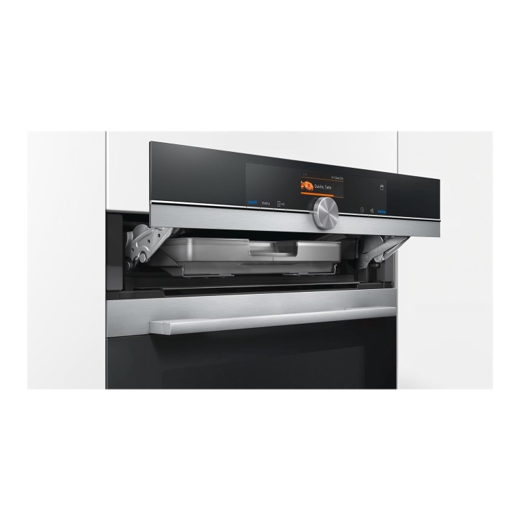Refurbished Siemens HR676GBS6B 45cm Single Built In Electric Oven