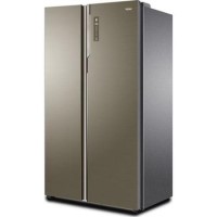 Refurbished Haier HRF-800DGS7 Freestanding 776 Litre 60/40 Frost Free American Fridge Freezer Silver
