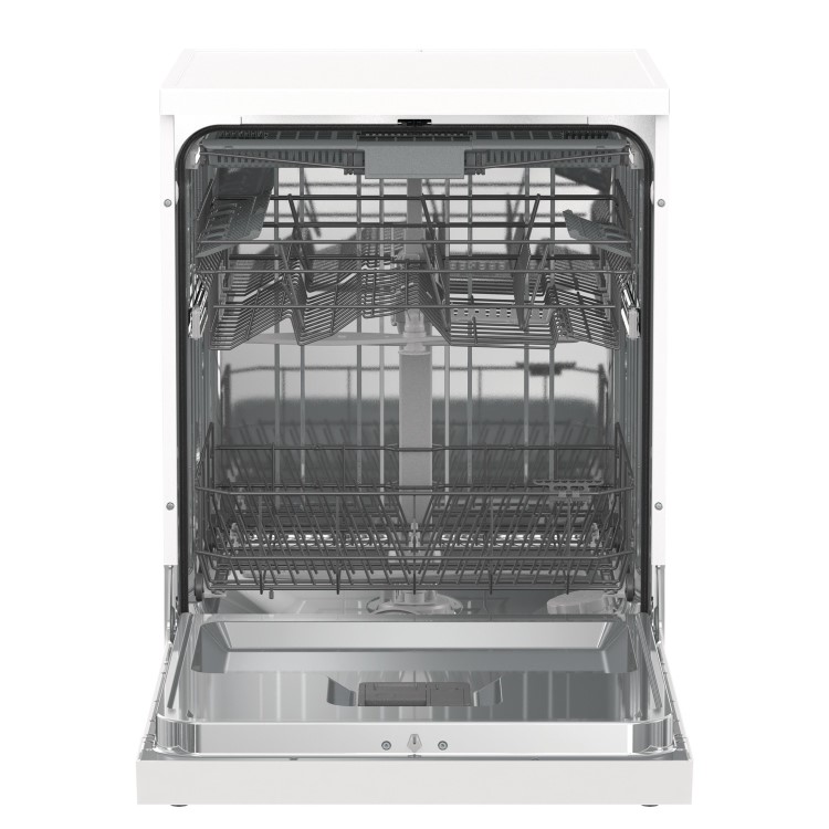 Hisense Hi4 Freestanding Dishwasher - Glass Care, D-Rated, White