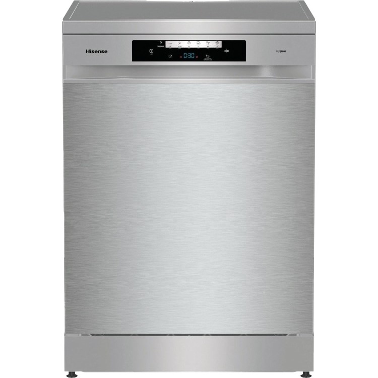 Refurbished Hisense 16 Place Settings Freestanding Dishwasher - Stainless Steel