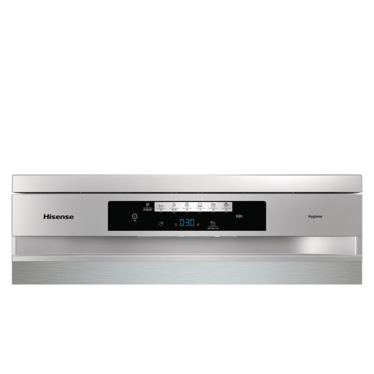 Refurbished Hisense 16 Place Settings Freestanding Dishwasher - Stainless Steel