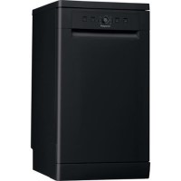 Refurbished Hotpoint HSFE1B19BUKN 10 Place Freestanding Dishwasher Black