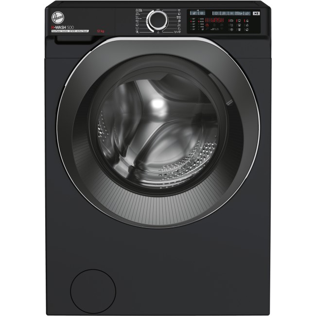 Hoover Wash 500 12kg Freestanding Washing Machine - Black