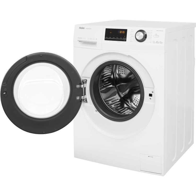 Haier HWD100-BP14636 10 Wash 6kg Dry 1400rpm Freestanding Washer Dryer - White