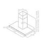 Refurbished Elica 60cm Chimney Cooker Hood - Stainless Steel