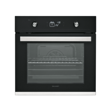 Refurbished Sharp K-61V28BM1-EN 60cm Single Built In Electric Oven