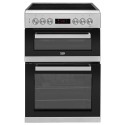 KDC653S Beko 60cm Electric Cooker - Silver