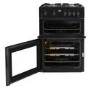Refurbished Beko KDG611K 60cm Gas Cooker Black