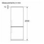 GRADE A1 - Siemens iQ300 363 Litre 70/30 Freestanding Fridge Freezer - Black Steel