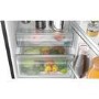 GRADE A1 - Siemens iQ300 363 Litre 70/30 Freestanding Fridge Freezer - Black Steel