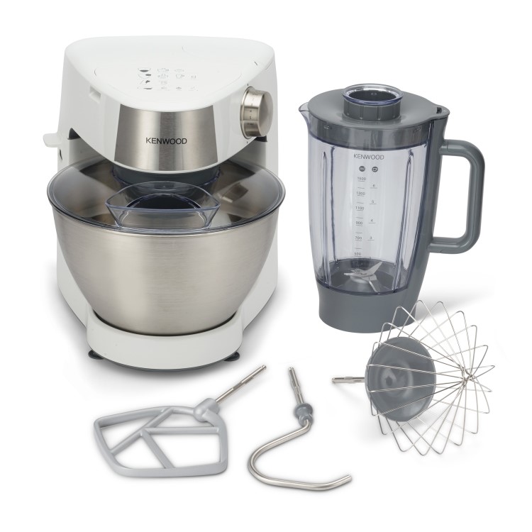 Kenwood Prospero+ Stand Mixer with 4.3L Bowl and Blender in White