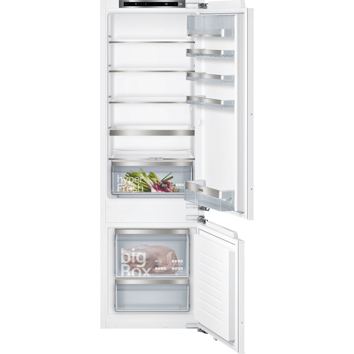 Siemens iQ500 270 Litre 70/30 Integrated Fridge Freezer