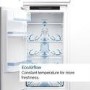 Refurbished Bosch Series 4 KIN86VFE0G Integrated 260 Litre 70/30 Frost Free Fridge Freezer