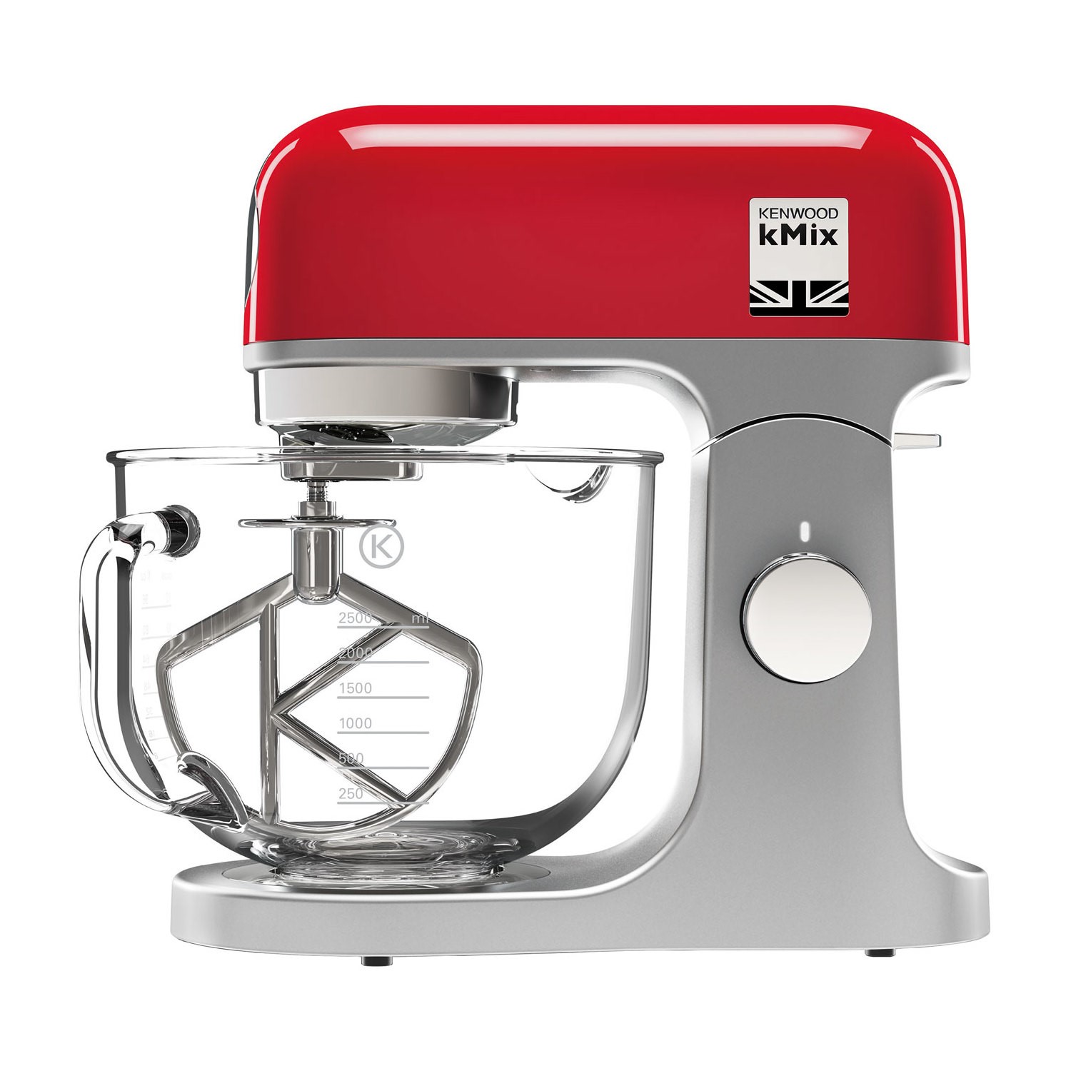 Kenwood kMix Stand Mixer with 5L Bowl in Red