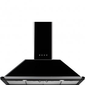 Smeg Victoria 110cm Chimney Range Cooker Hood - Black