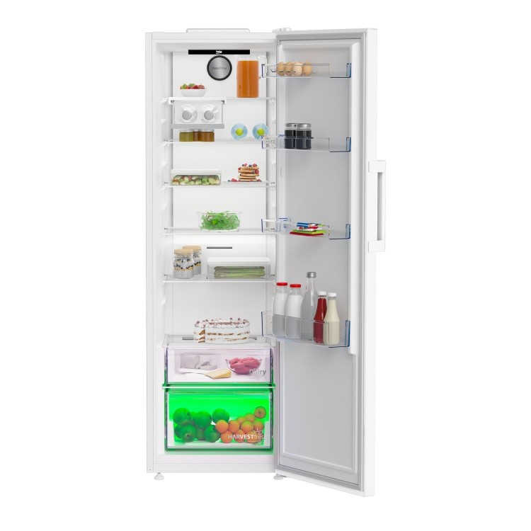 Beko 365 Litre Tall Freestanding Larder Fridge - White