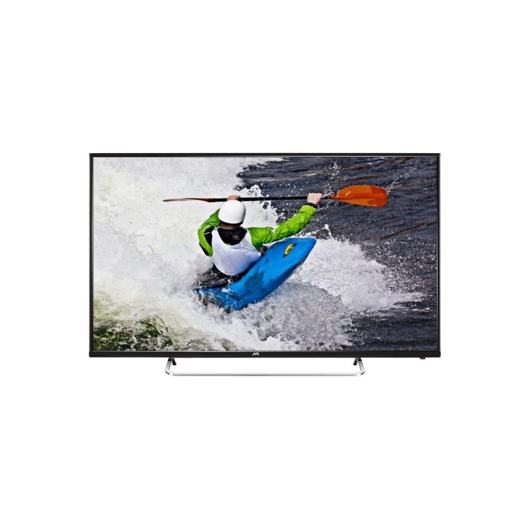 GRADE A1 - JVC LT-40C550 40" 1080p Full HD LED TV with Freeview HD - Wall mount only - No stand provided