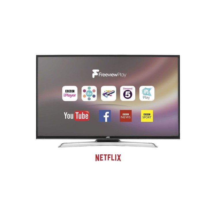 Refurbished JVC 49" 4K Ultra HD with HDR10 LED Freeview HD Smart TV