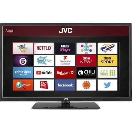 Refurbished JVC 24" 720p HD Ready LED Freeview Play Smart TV