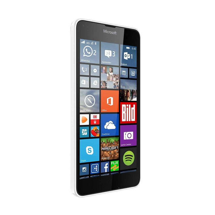 Grade A Microsoft Lumia 640 LTE White 5" 8GB 4G Unlocked & SIM Free