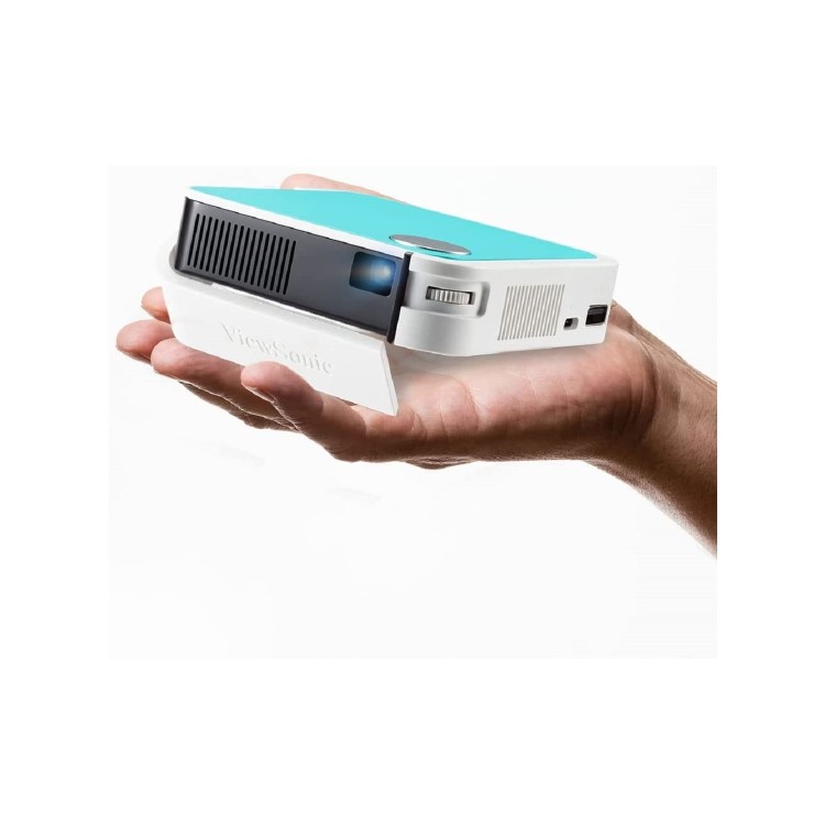 Refurbished ViewSonic M1 Mini Plus Pocket Portable Projector with WiFi Bluetooth & JBL Audio