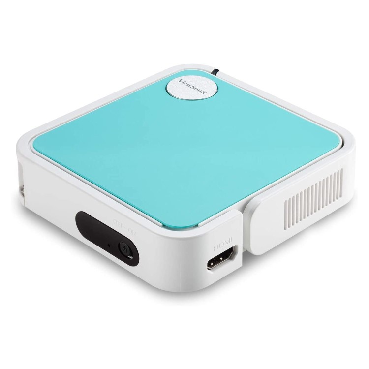 Refurbished ViewSonic M1 Mini Plus Pocket Portable Projector with WiFi Bluetooth & JBL Audio