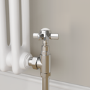 Maesta Chrome Modern Manual Angled Valves pair