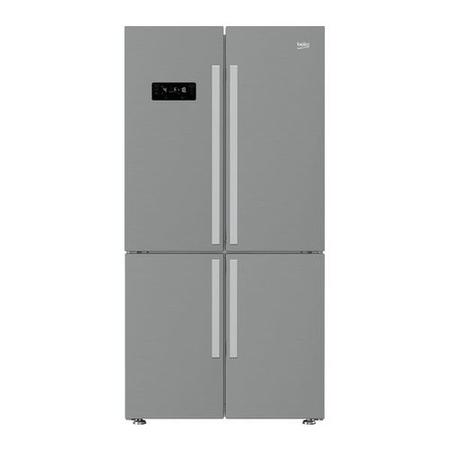 Refurbished Beko MN1416224DPX Freestanding 541 Litre American Fridge Freezer