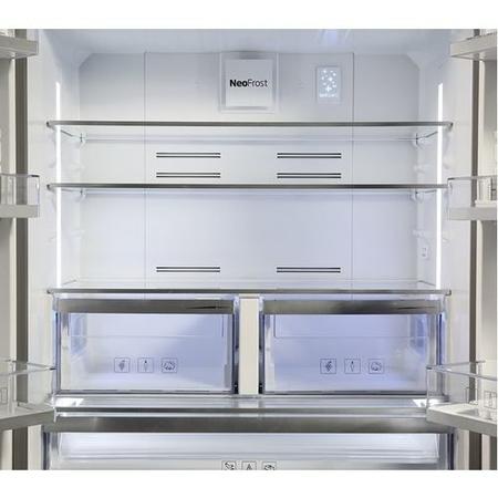 Refurbished Beko MN1416224DPX Freestanding 541 Litre American Fridge Freezer