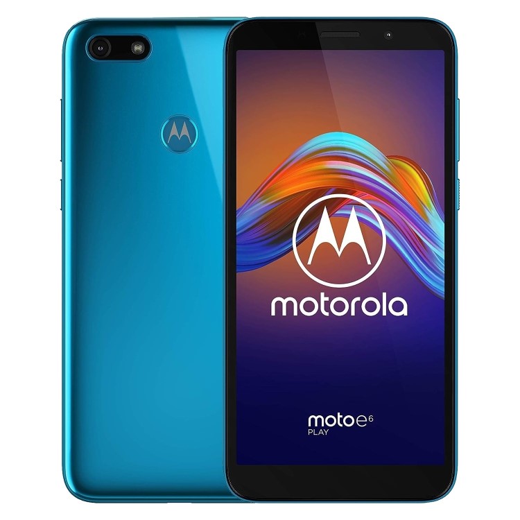 Refurbished Motorola Moto E6 Play 32GB 4G SIM Free Smartphone - Ocean Blue