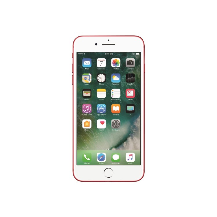 Grade A1 Apple iPhone 7 Plus Red 5.5" 128GB 4G Unlocked & SIM Free