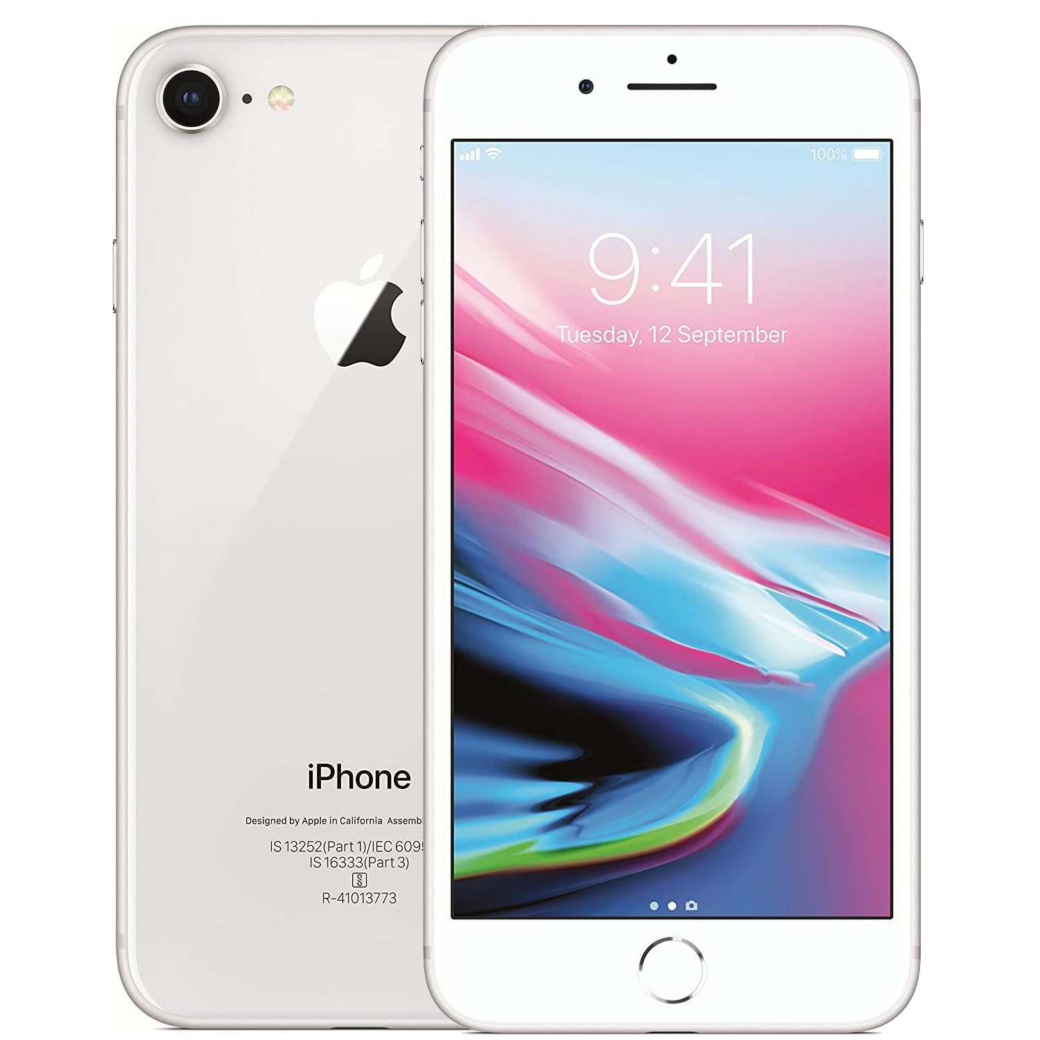 Refurbished Apple iPhone 8 Silver 4.7 64GB 4G Unlocked & SIM Free Smartphone