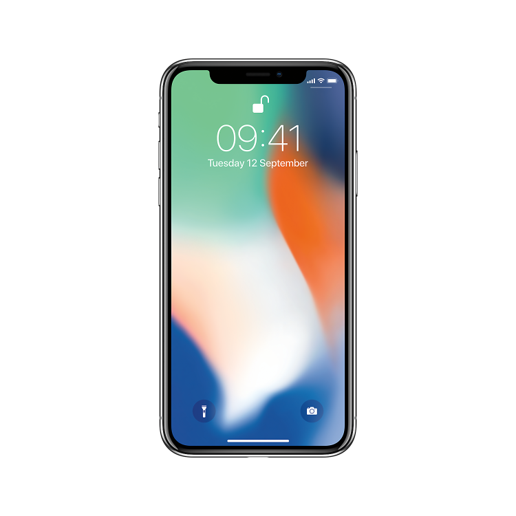 Refurbished Apple iPhone X Silver 5.8" 64GB 4G Unlocked & SIM Free Smartphone