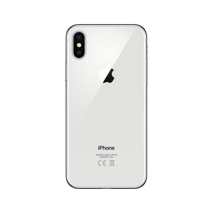 Refurbished Apple iPhone X Silver 5.8" 64GB 4G Unlocked & SIM Free Smartphone