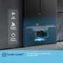 Refurbished Fridgemaster MS91558EB American Side By Side  Black- E Rated