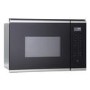 Refurbished Montpellier MWBI73B Built In 25L With Grill 900W Microwave Black 