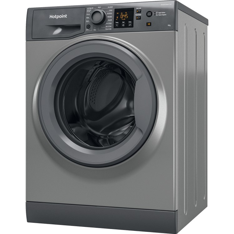 Hotpoint 9kg 1400rpm Freestanding Washing Machine - Graphite