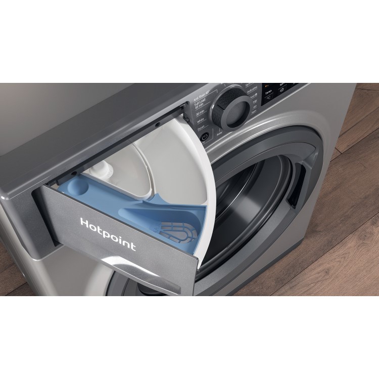 Hotpoint 9kg 1400rpm Freestanding Washing Machine - Graphite