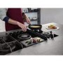 GRADE A1 - Elica NikolaTesla Flame 88cm Gas Venting Hob with Built-In Extractor Fan - Black