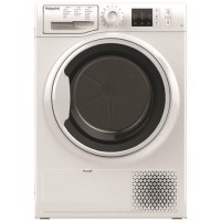 Refurbished Hotpoint NTM1081WK Freestanding Condenser 8KG Tumble Dryer White