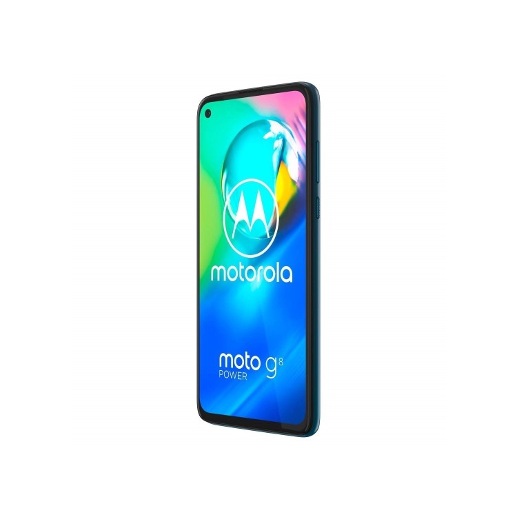 Refurbished Motorola Moto G8 Power Capri Blue 6.4" 64GB 4G Dual SIM Unlocked & SIM Free Smartphone