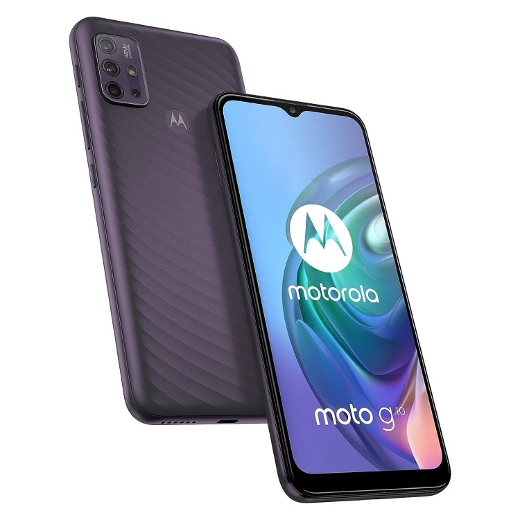 Refurbished Motorola Moto G10 Aurora Grey 6.5" 64GB 4G Unlocked & SIM Free Smartphone