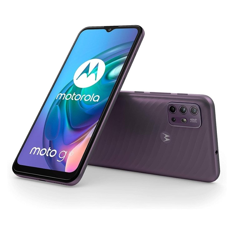 Refurbished Motorola Moto G10 Aurora Grey 6.5" 64GB 4G Unlocked & SIM Free Smartphone