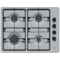 Refurbished Bosch Series 2 60cm 4 Burner Gas Hob - Stainless Steel