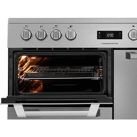 Refurbished Leisure PR90C530X 90cm 5 Zone Electric Range Cooker