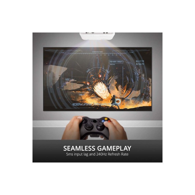 Refurbished ViewSonic 240 Hz UHD 4K Gaming Projector