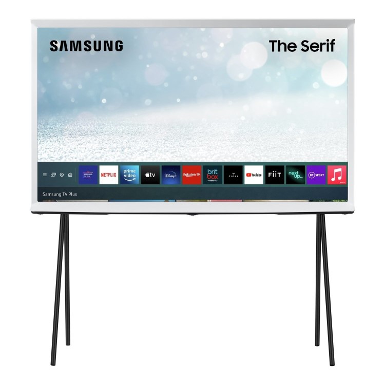 Refurbished Samsung The Serif 43" 4K Ultra HD with HDR10+ QLED TV Plus Smart TV
