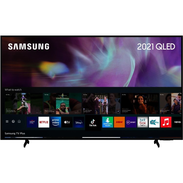 Refurbished Samsung 55" 4K Ultra HD with HDR10+ QLED TV Plus Smart TV