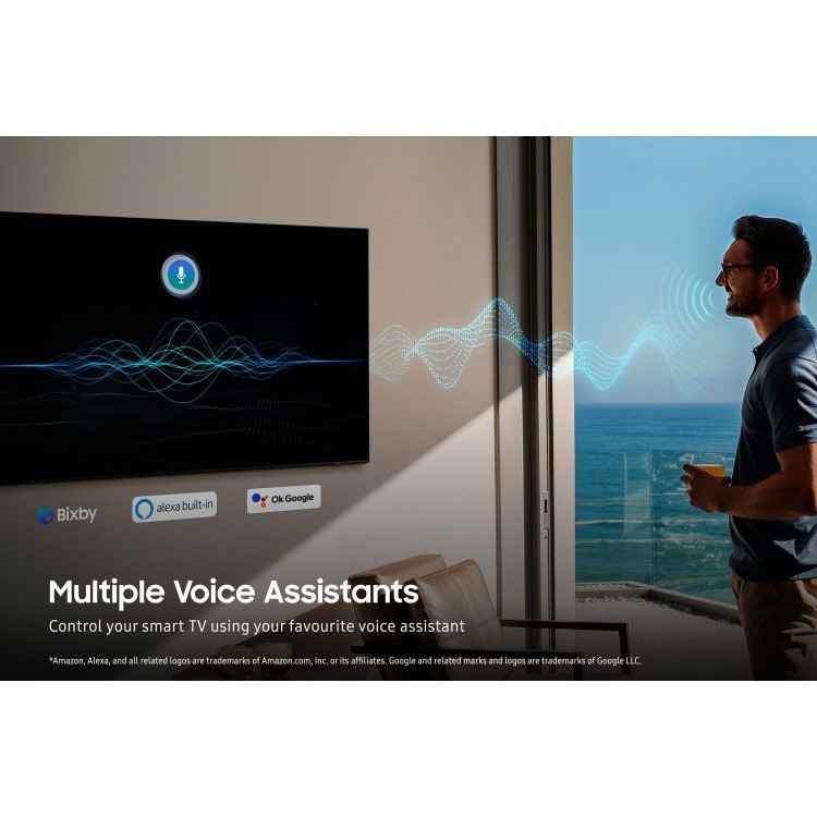 Refurbished Samsung 55" 4K Ultra HD with HDR10+ QLED TV Plus Smart TV